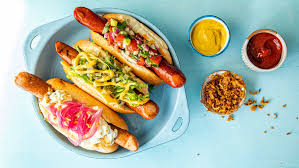 Pølse med sommertopping